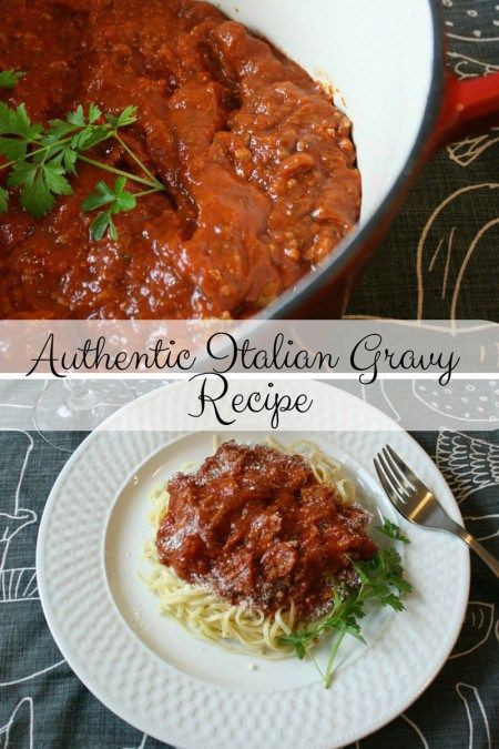 Authentic Italian Gravy Recipe
 italian gravy definition