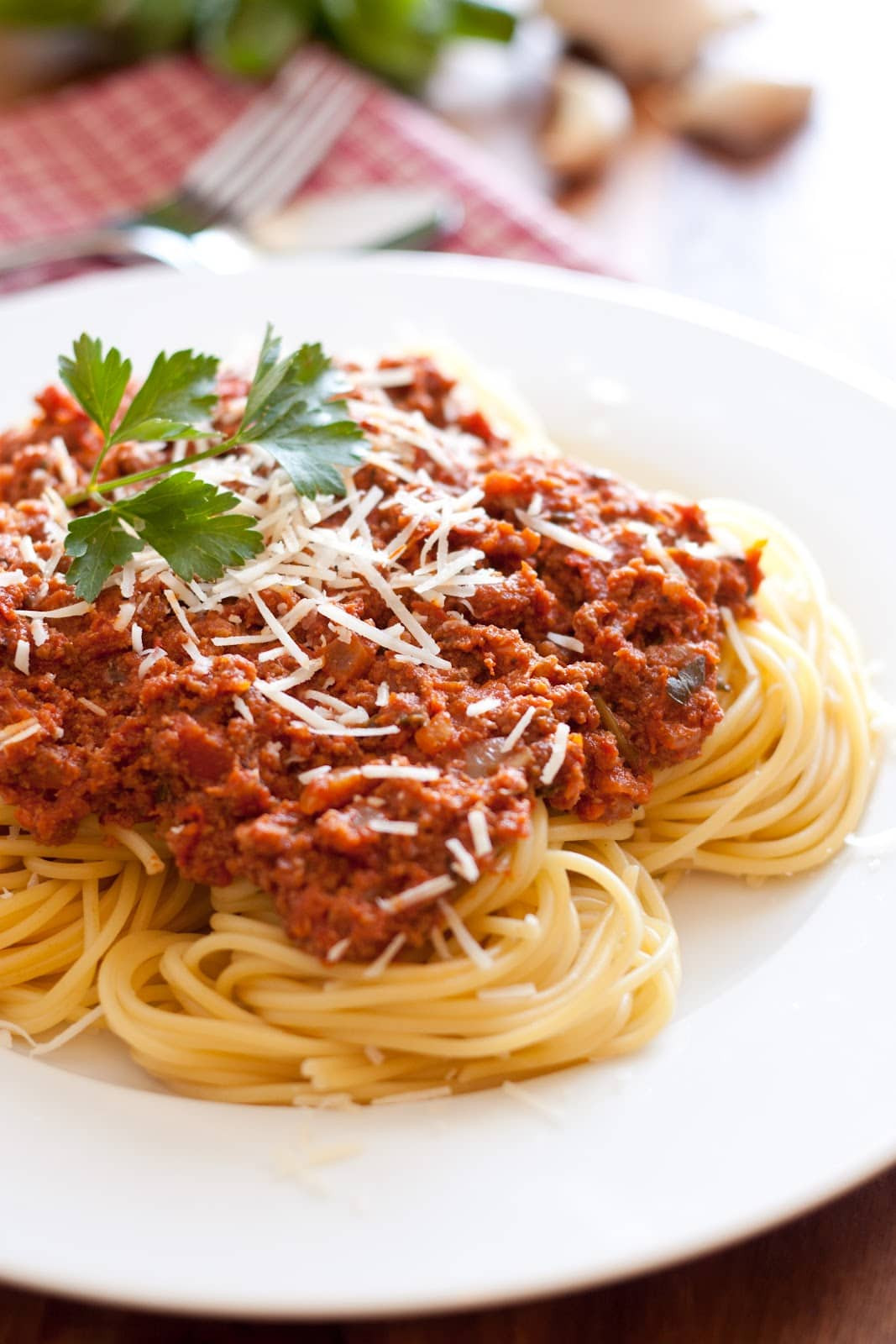 Authentic Italian Pasta Sauces
 Spaghetti with Meat Sauce Authentic Italian Style