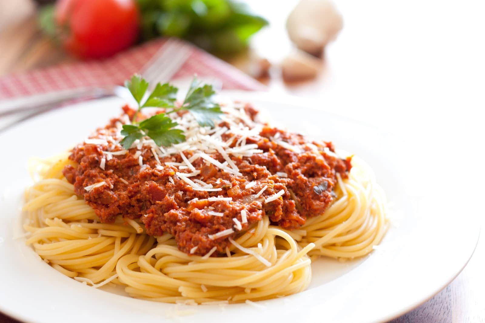 Authentic Italian Pasta Sauces
 Spaghetti with Meat Sauce Authentic Italian Style