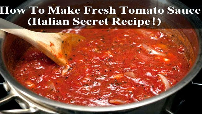 Authentic Italian Pasta Sauces
 Authentic italian spaghetti sauce recipe fresh tomatoes