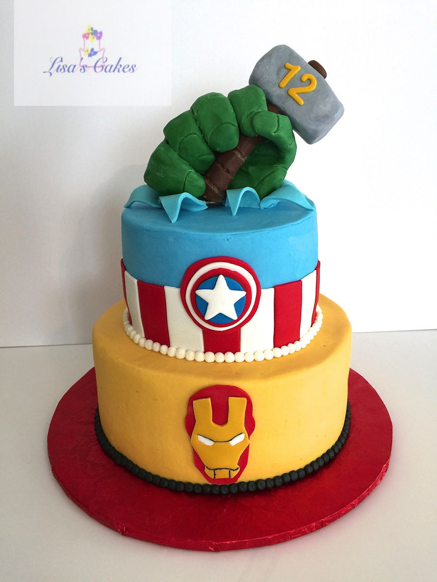 Avengers Birthday Cakes
 Avengers Birthday Cake 1 CakeCentral