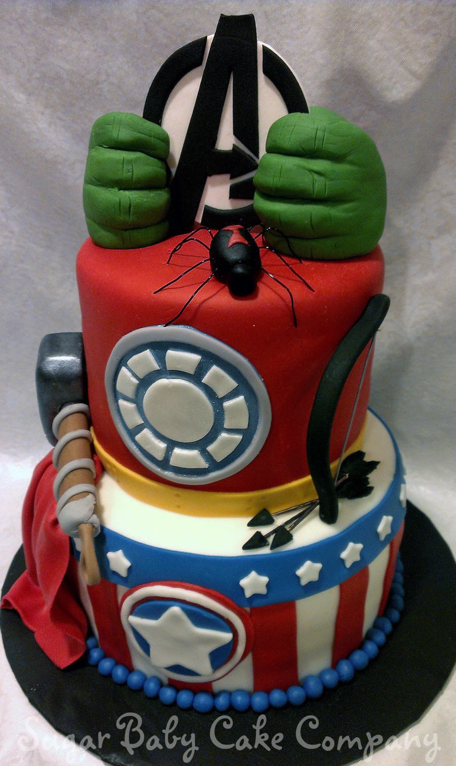 Avengers Birthday Cakes
 Avenger s Birthday Cake CakeCentral