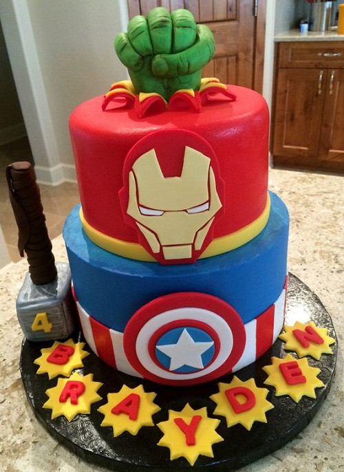 Avengers Birthday Cakes
 31 Most Beautiful Birthday Cake for Inspiration