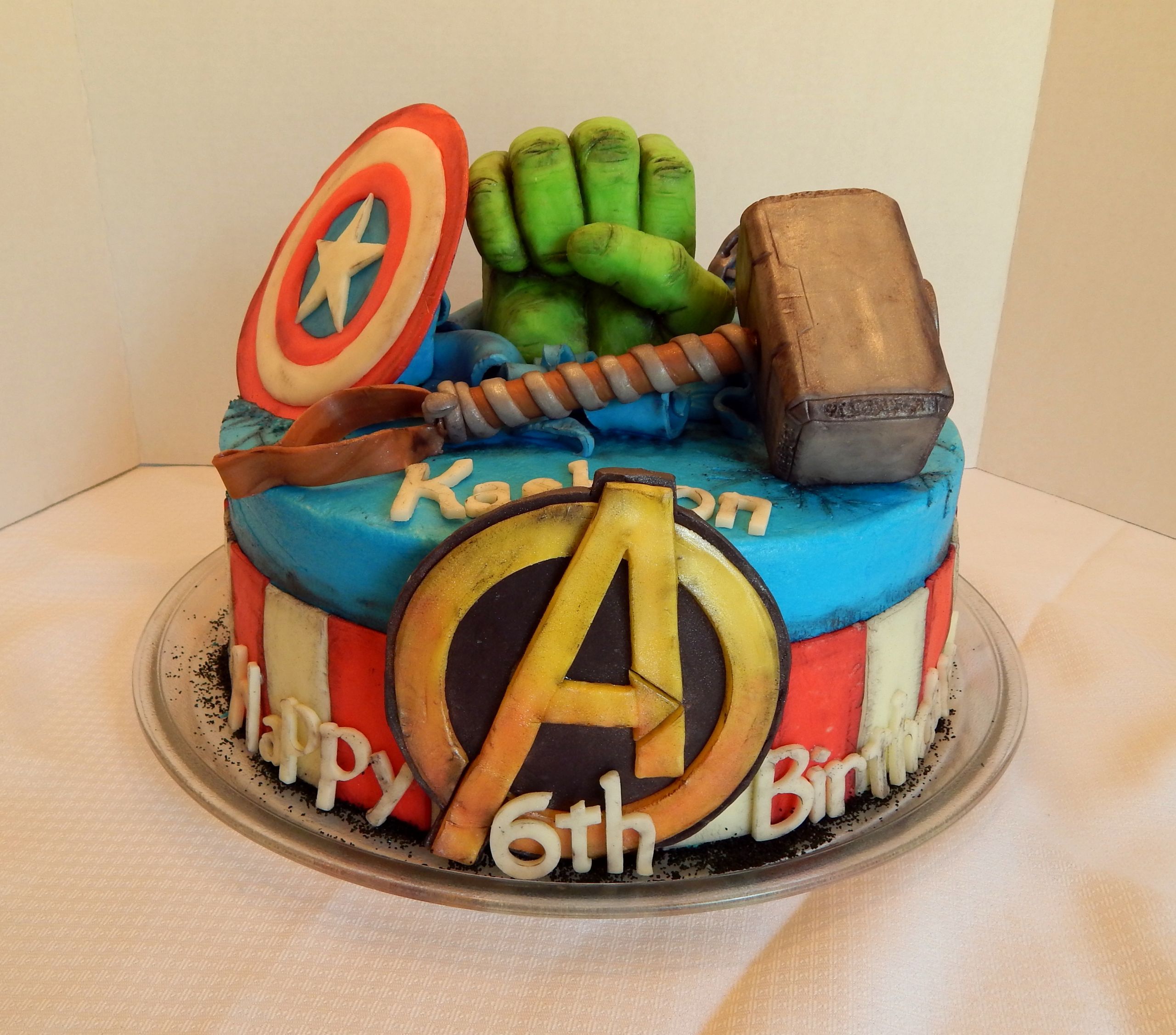 Avengers Birthday Cakes
 Avengers Cake CakeCentral