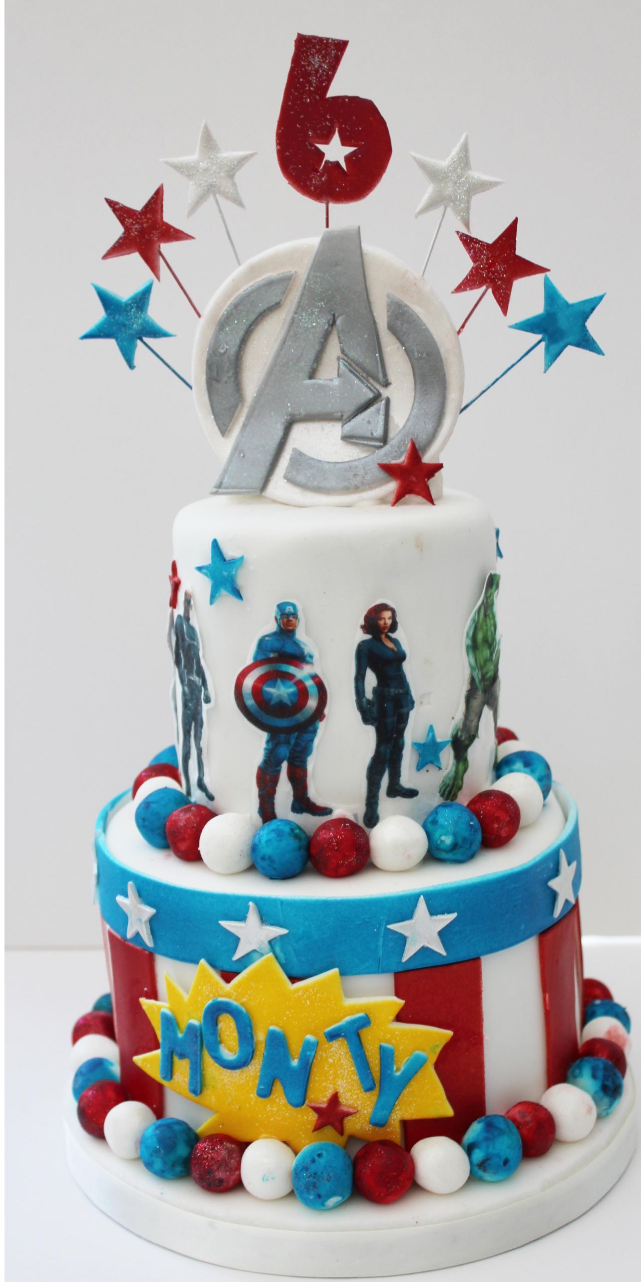 Avengers Birthday Cakes
 Avengers birthday cake