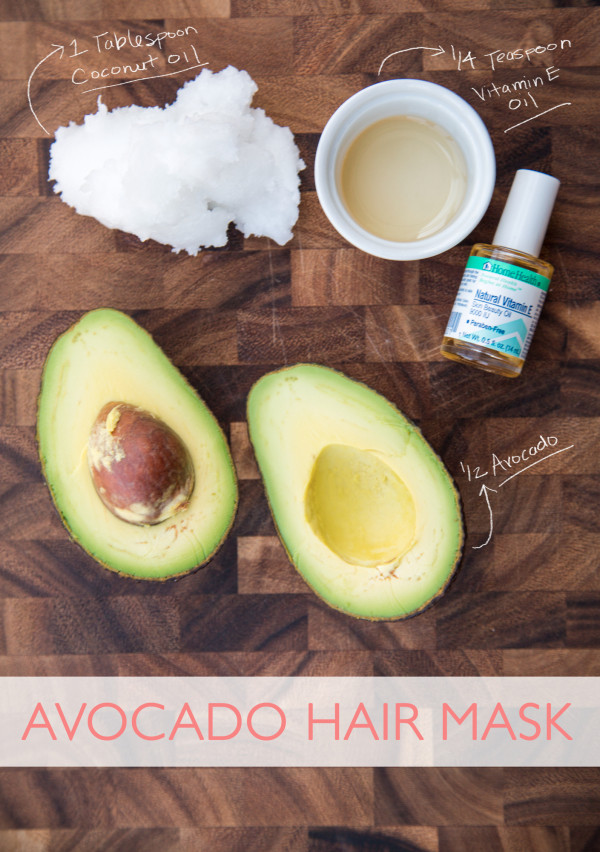 Avocado Mask DIY
 New Column Homemade Beauty 01