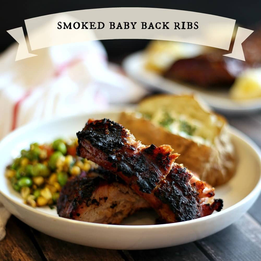 Baby Back Rib Rubs For Smoking
 Smoked Baby Back Ribs with Herb Dry Rub Anti June Cleaver