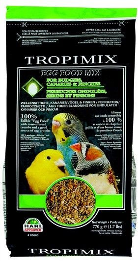 Baby Bird Food Recipe
 1 7 lb 770 g Tropimix Premium Egg Food for Canaries