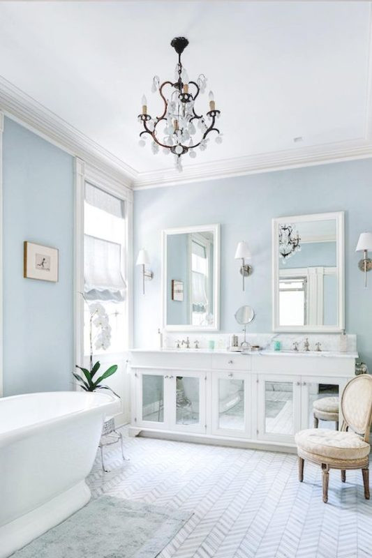 Baby Blue Bathroom Decor
 10 Dreamy reasons to paint your walls blue for spring