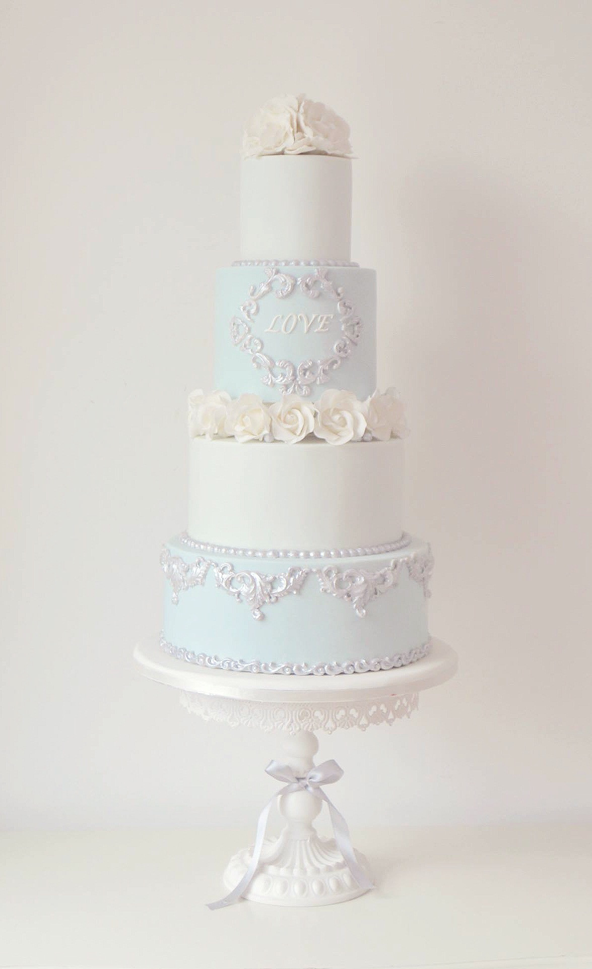 Baby Blue Wedding Cakes
 Luxury Award Winning Wedding Cakes in Lancashire and the
