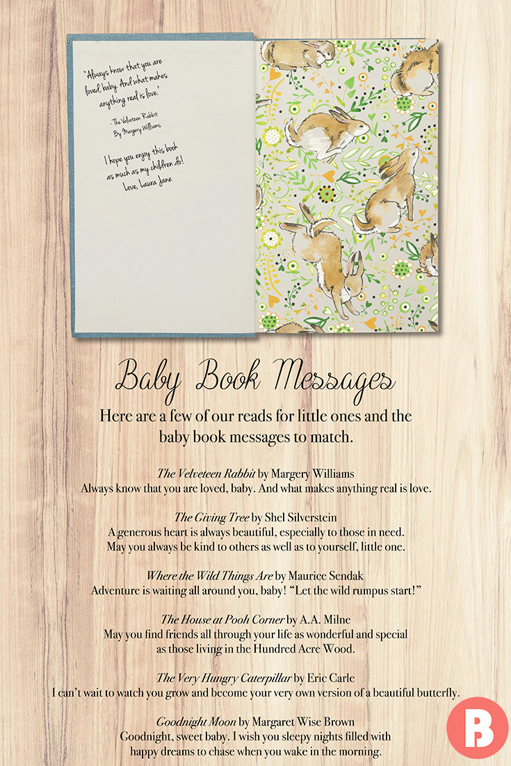 Baby Book Inscription Quotes
 Pin on Baby Shower Ideas
