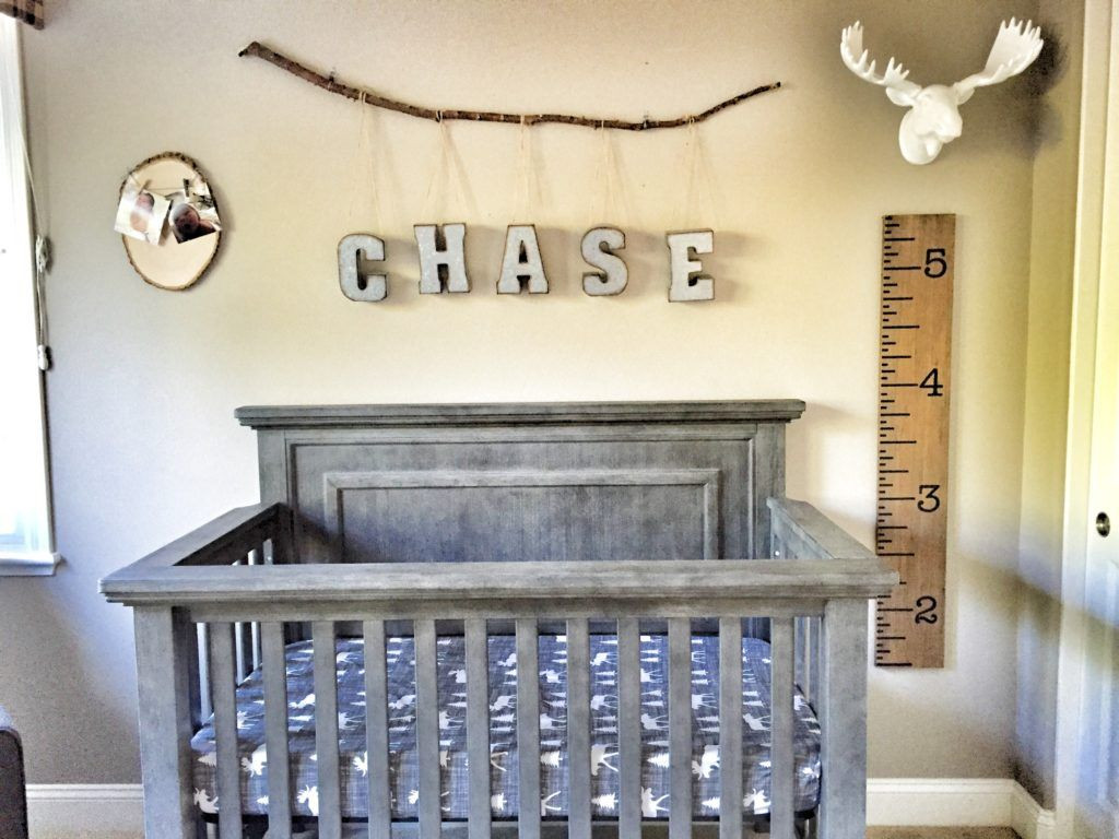 Baby Boy Crib Decoration Ideas
 Chase s Urban Cabin Nursery