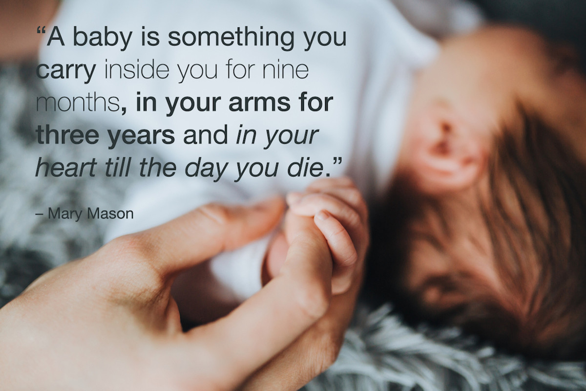 Baby Boy Quotes From Mommy
 35 New Mom Quotes and Words of Encouragement for Mothers