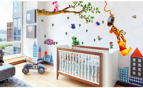 Baby Boy Wall Decor Stickers
 Winnie The Pooh Wall Stickers Nursery boy kid baby Room