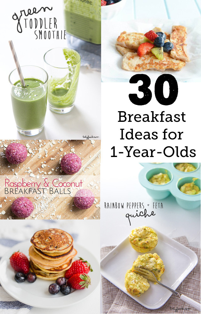Baby Breakfast Recipes
 30 Breakfast Ideas for a 1 year old Modern Parents Messy