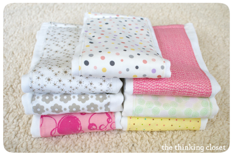 Baby Burp Cloth DIY
 25 DIY Baby Shower Gifts for the Little Girl on the Way