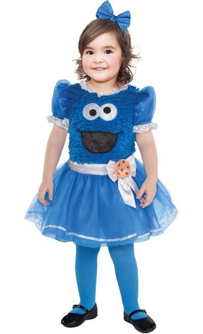 Baby Costumes Party City
 Baby Cookie Monster Tutu Dress Sesame Street