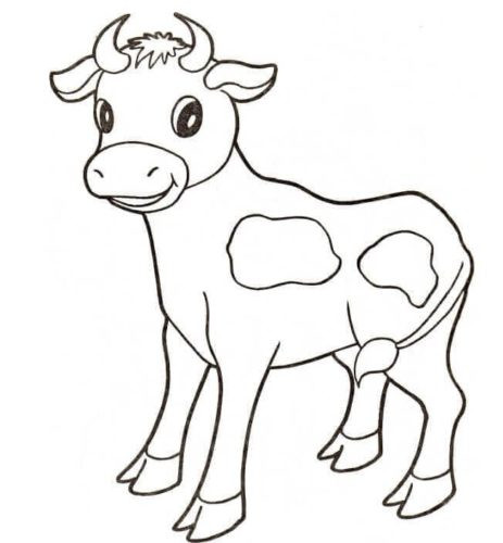 Baby Cow Coloring Pages
 30 Free Cow Coloring Pages Printable