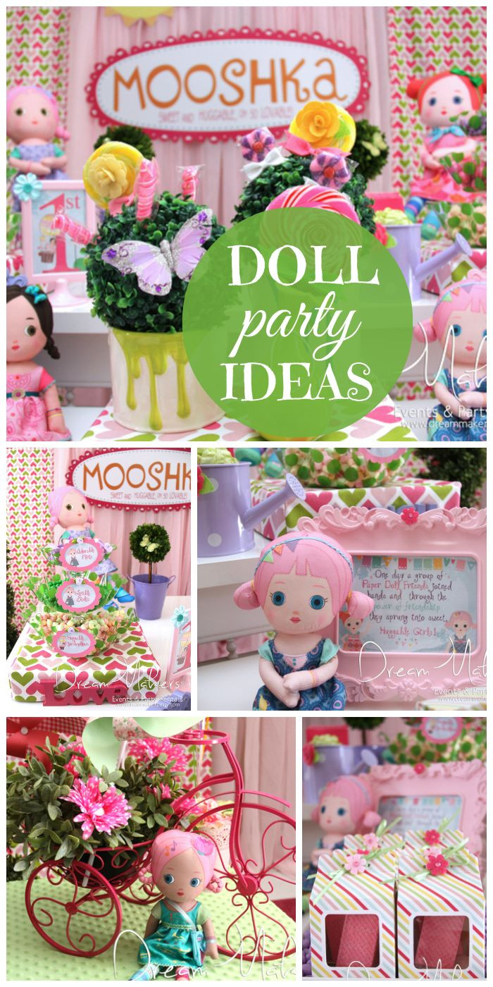 Baby Doll Birthday Party Supplies
 44 Best images about Rag Doll Party on Pinterest