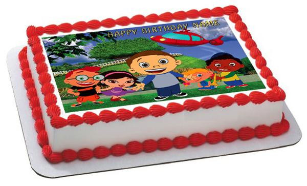 Baby Einstein Party Supply
 Little Einstein Edible Birthday Cake OR Cupcake Topper
