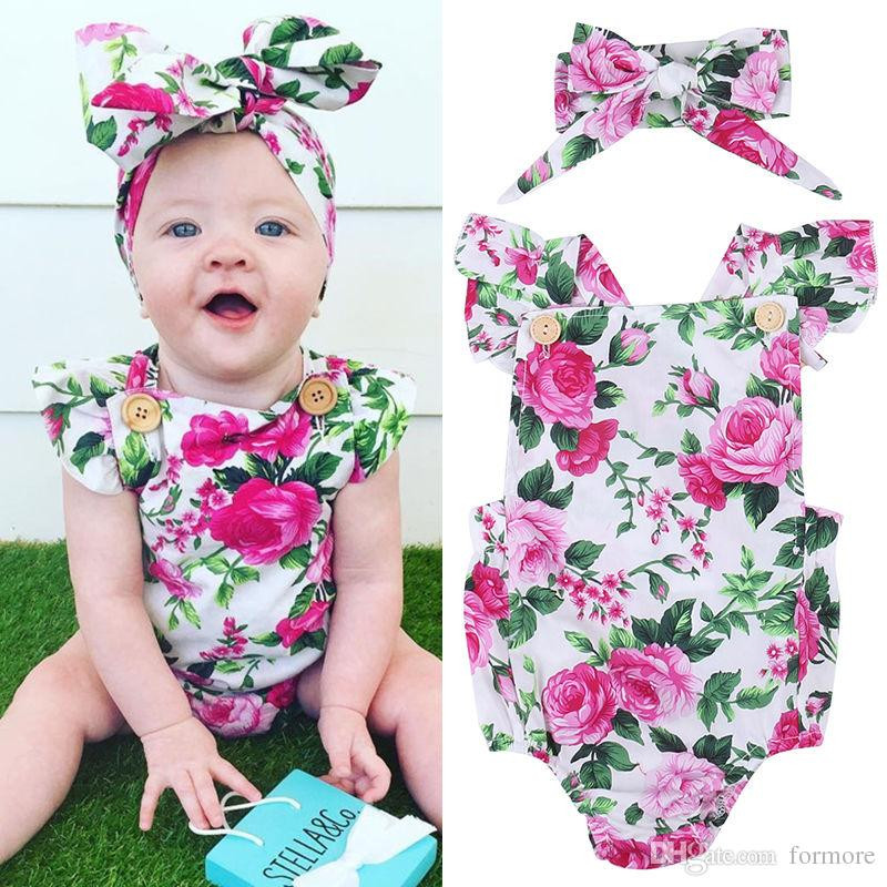 Baby Fashion Boutique
 2018 Newborn Baby Clothes Infant Girl Romper Boutique