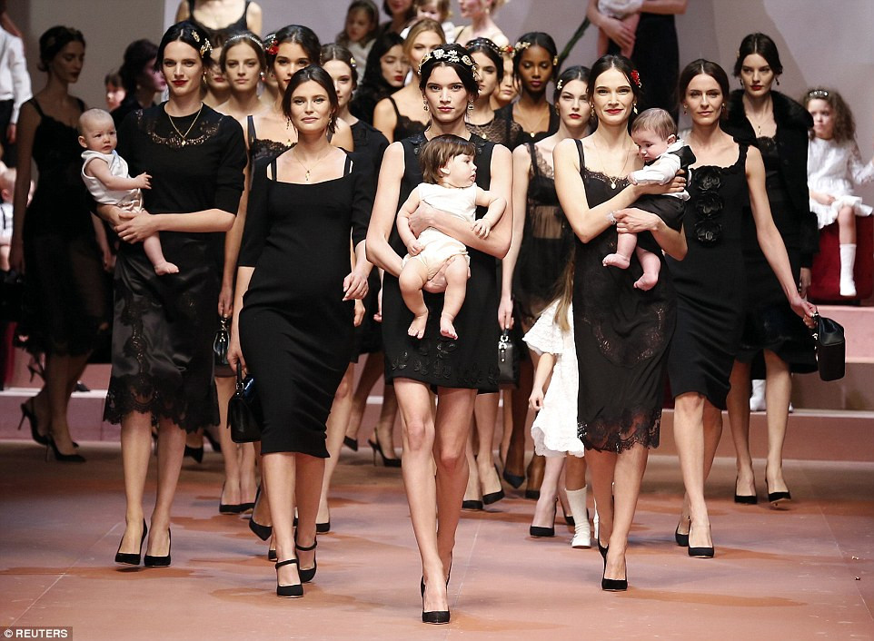 Baby Fashion Shows
 The mother of all fashion accessories Models walk the