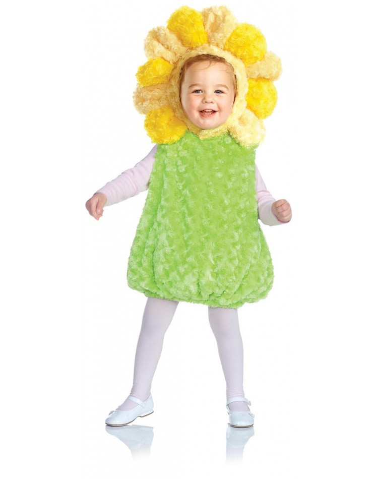 Baby Flower Halloween Costumes
 Sunflower toddler flower Halloween costume