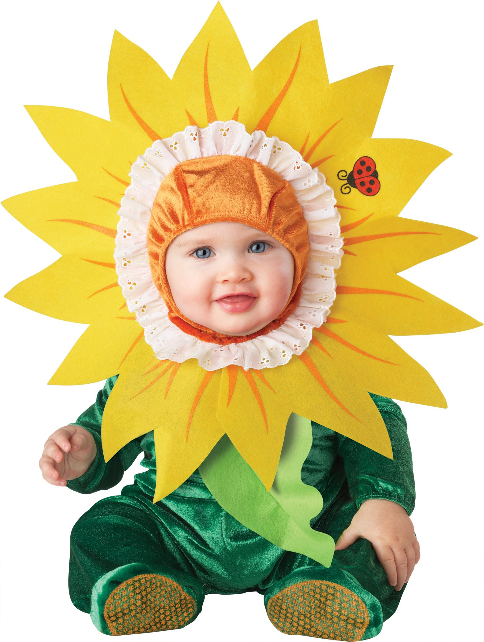 Baby Flower Halloween Costumes
 Infant Baby Girls Sunflower Flower Halloween Costume