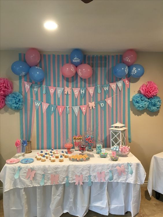 Baby Gender Reveal Decoration Ideas
 Pin on Gender Reveal