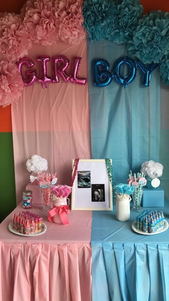 Baby Gender Reveal Decoration Ideas
 Gender Reveal Party Decorating Ideas