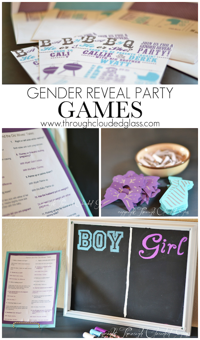 Baby Gender Revealing Party Games
 More Gender Reveal Party Games