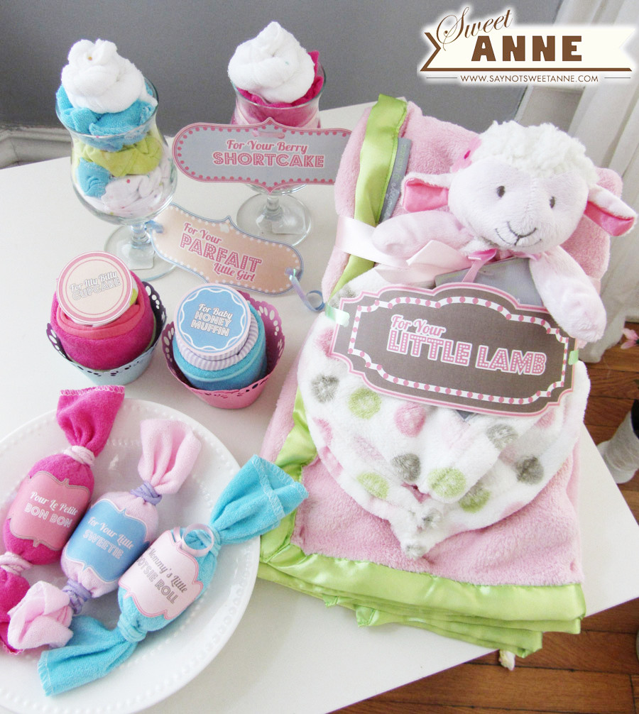 Baby Gift Ideas For Girls
 Baby Shower Gifts [Free Printable] Sweet Anne Designs