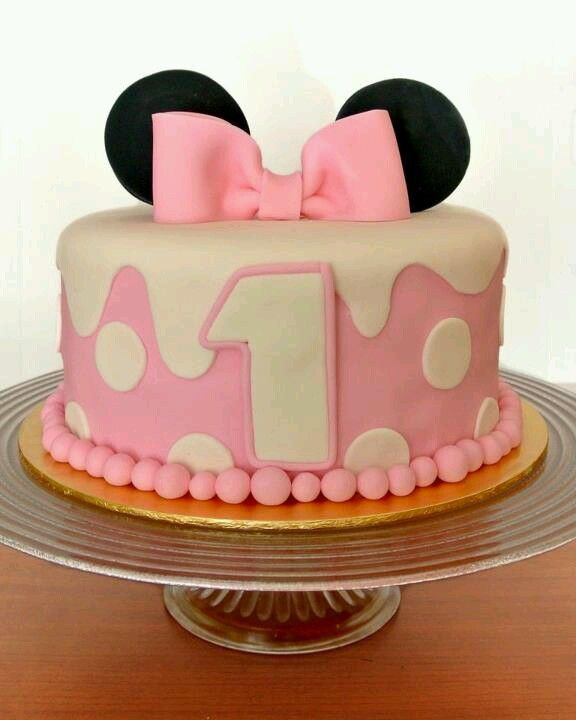 Baby Girl Birthday Cakes
 My baby girl birthday cake minnie mouse