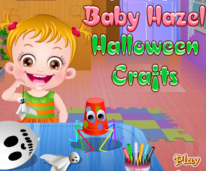 Baby Hazel Halloween Party Game
 Baby Hazel Halloween Crafts
