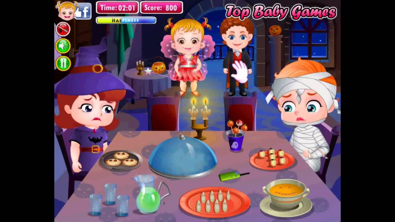 Baby Hazel Halloween Party Game
 Baby Hazel Halloween Party Games Baby Games Dora The