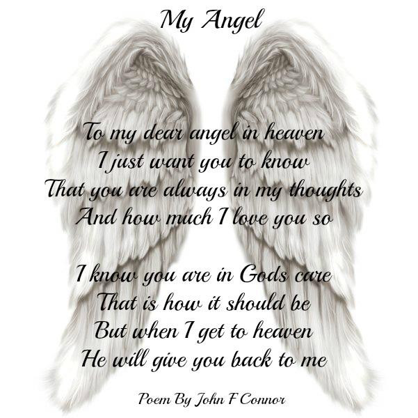 Baby In Heaven Quotes
 Daveswordsofwisdom My Angel