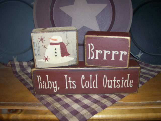 Baby It'S Cold Outside Quotes
 PRIMITIVE WINTER BLOCK SIGN BRR BABY IT S COLD OUTSIDE