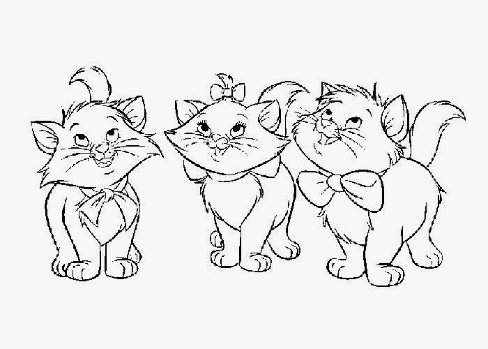 Baby Kitten Coloring Pages
 Baby cats coloring pages