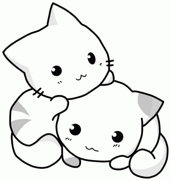 Baby Kitten Coloring Pages
 Baby Kitten Coloring Pages