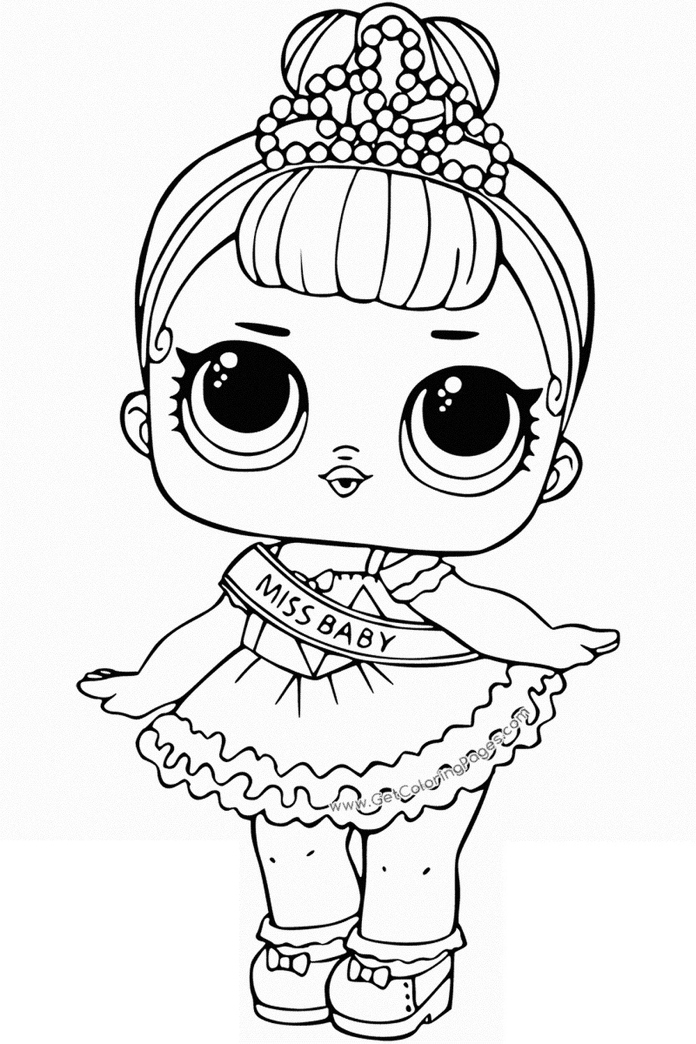 Baby Lol Coloring Pages
 LOL Surprise Dolls Coloring Pages Print Them for Free