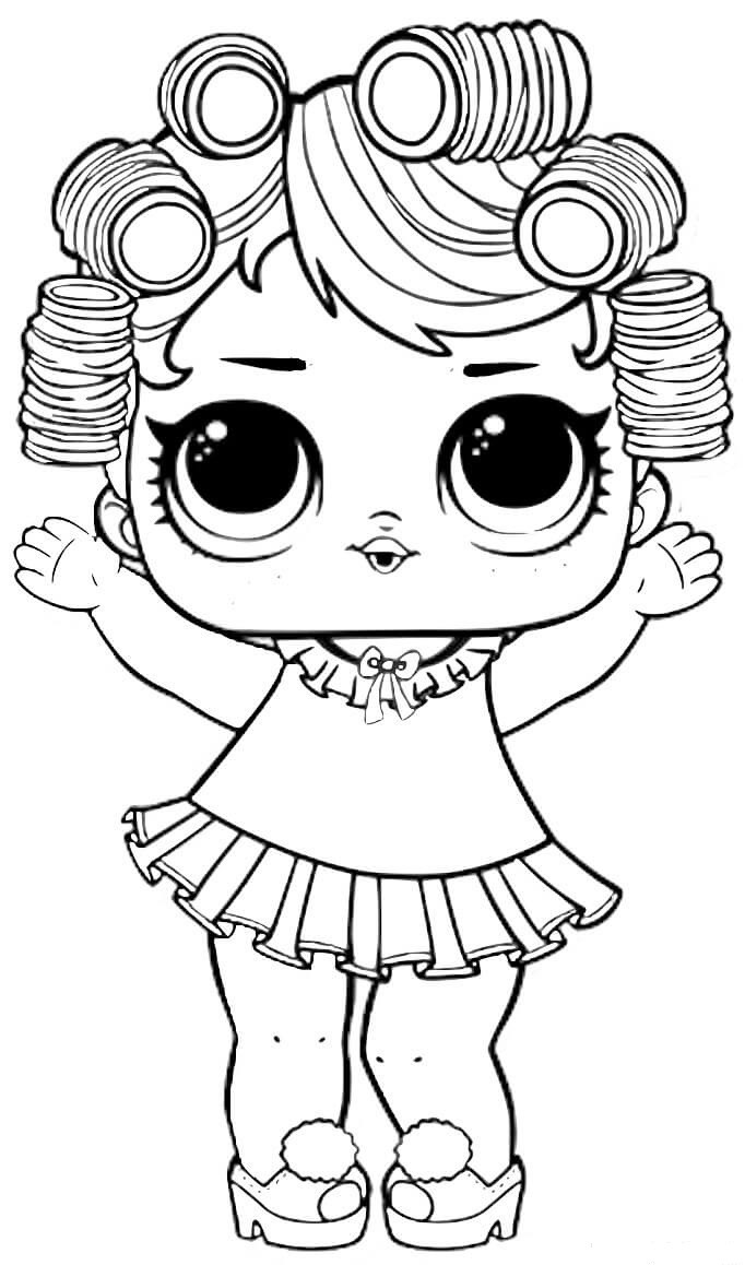 Baby Lol Coloring Pages
 40 Free Printable LOL Surprise Dolls Coloring Pages