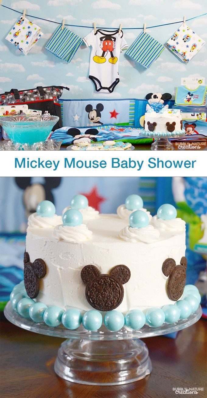 Baby Mickey Decoration Ideas
 Mickey Mouse Baby Shower