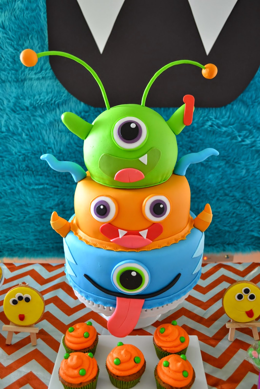 Baby Monster Party
 Partylicious Events PR Little Monster Birthday Bash