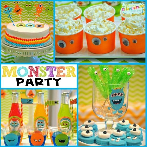 Baby Monster Party
 10 Party Themes for Boys We Love Spaceships and Laser Beams