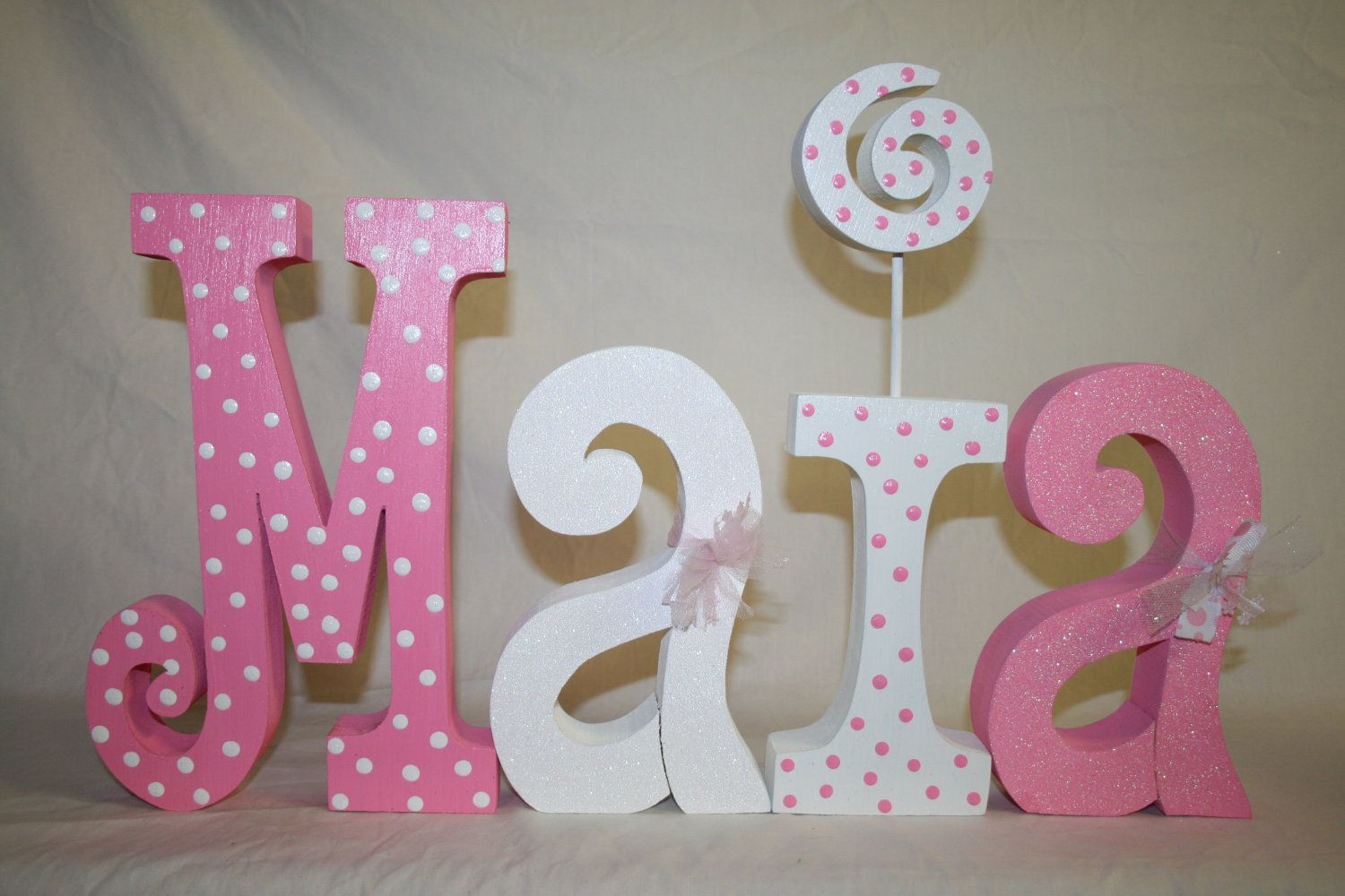 Baby Name Letters Room Decor
 Nursery letters Wood letters Personalized wood letters
