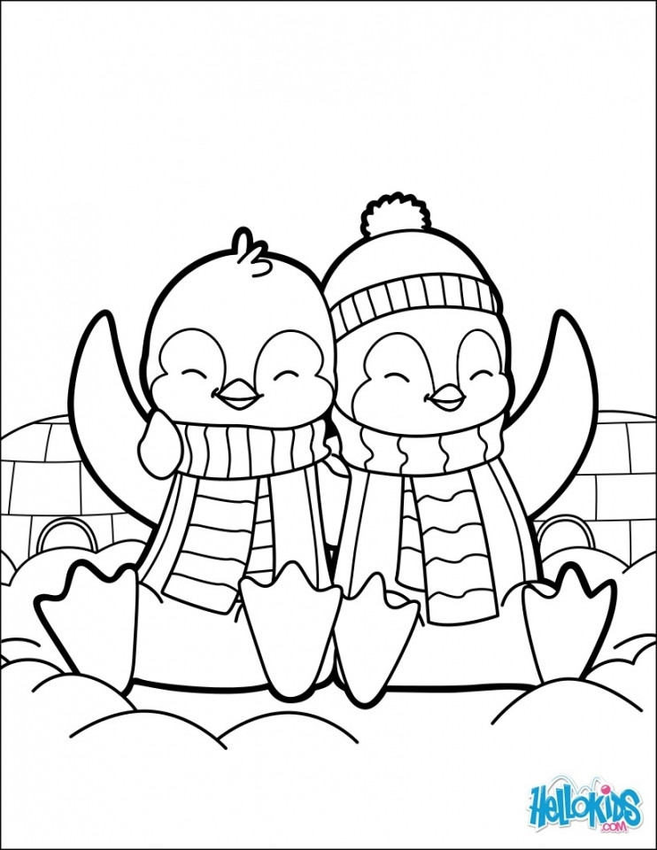 Baby Penguin Coloring Page
 Get This Free Monster High Coloring Pages