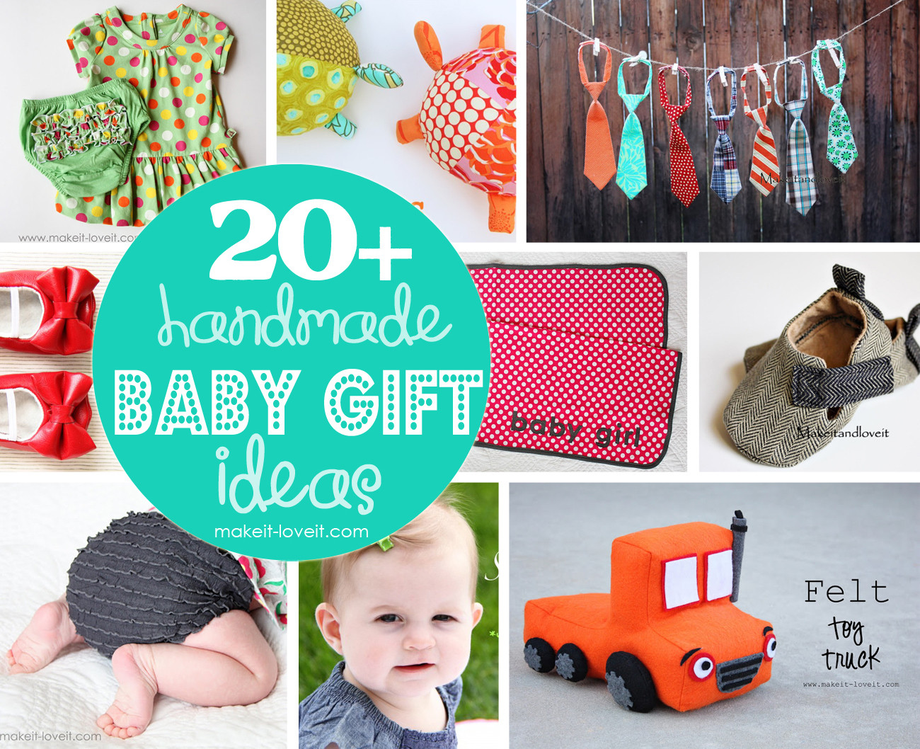 Baby Photo Gift Ideas
 20 Handmade Baby Gift Ideas