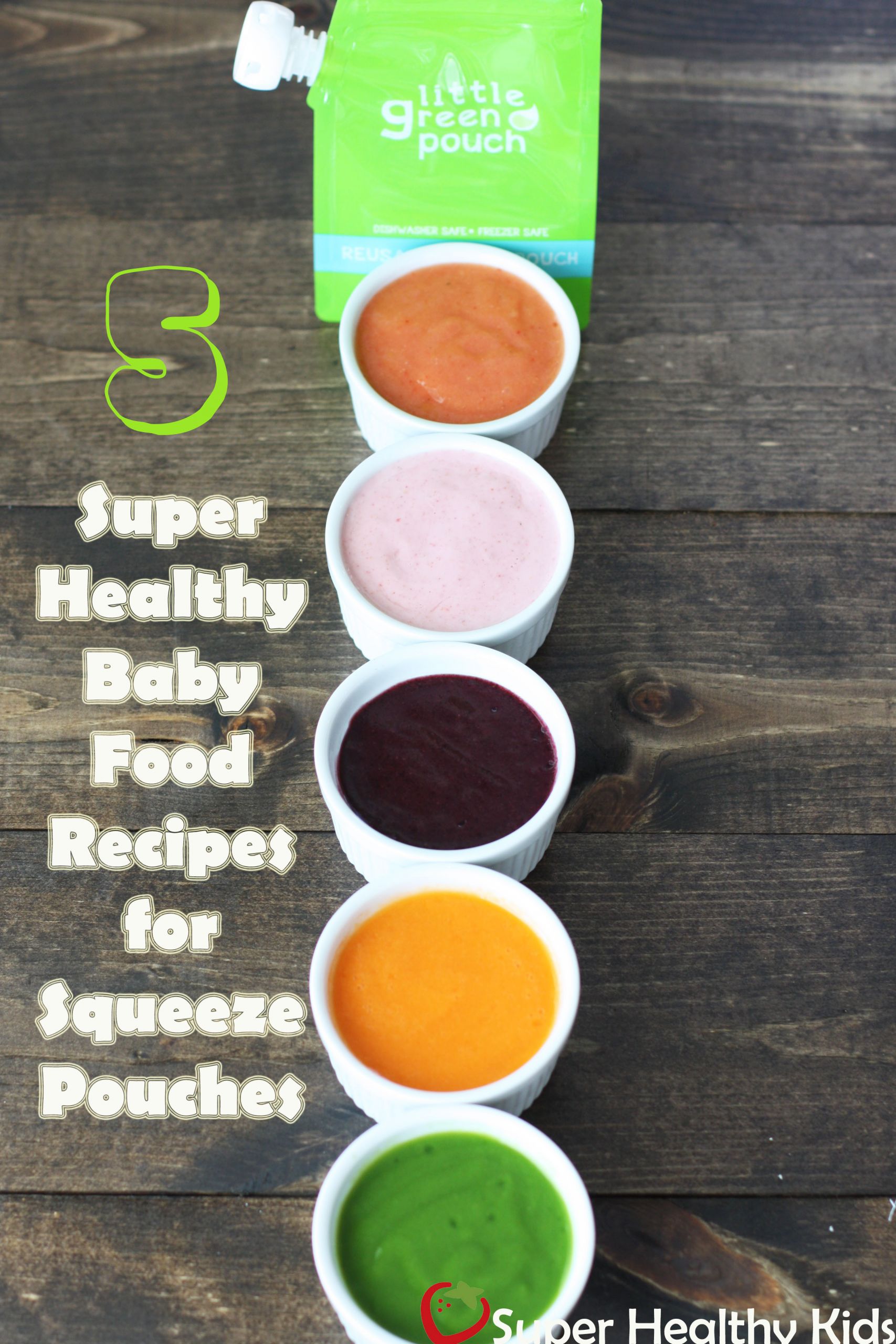 Baby Pouch Recipes
 5 Super Healthy Baby Food Recipes for Squeeze Pouches