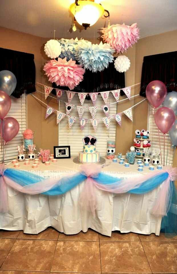 Baby Reveal Party Decoration Ideas
 Gender reveal party ideas