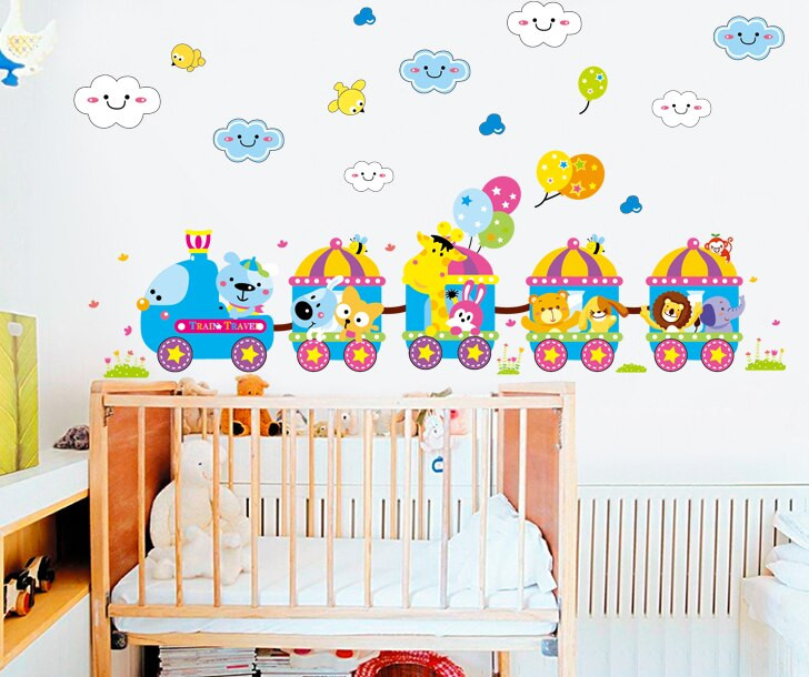 Baby Room Decoration Stickers
 Cartoon wall stickers children room baby room wall